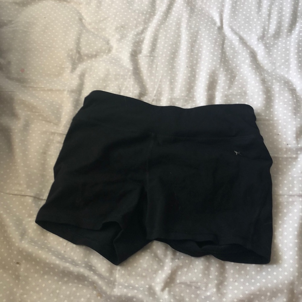 Fitted danskin athletic shorts